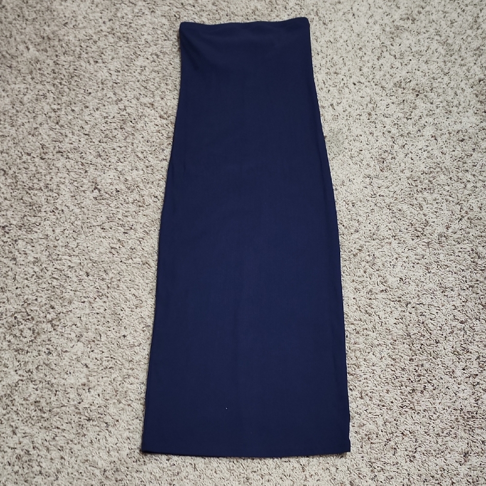 a new day Navy Tube Dress